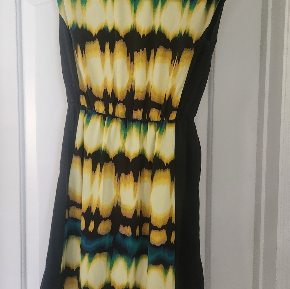 Mossimo Womens Cinch Waist Multicolor dress.